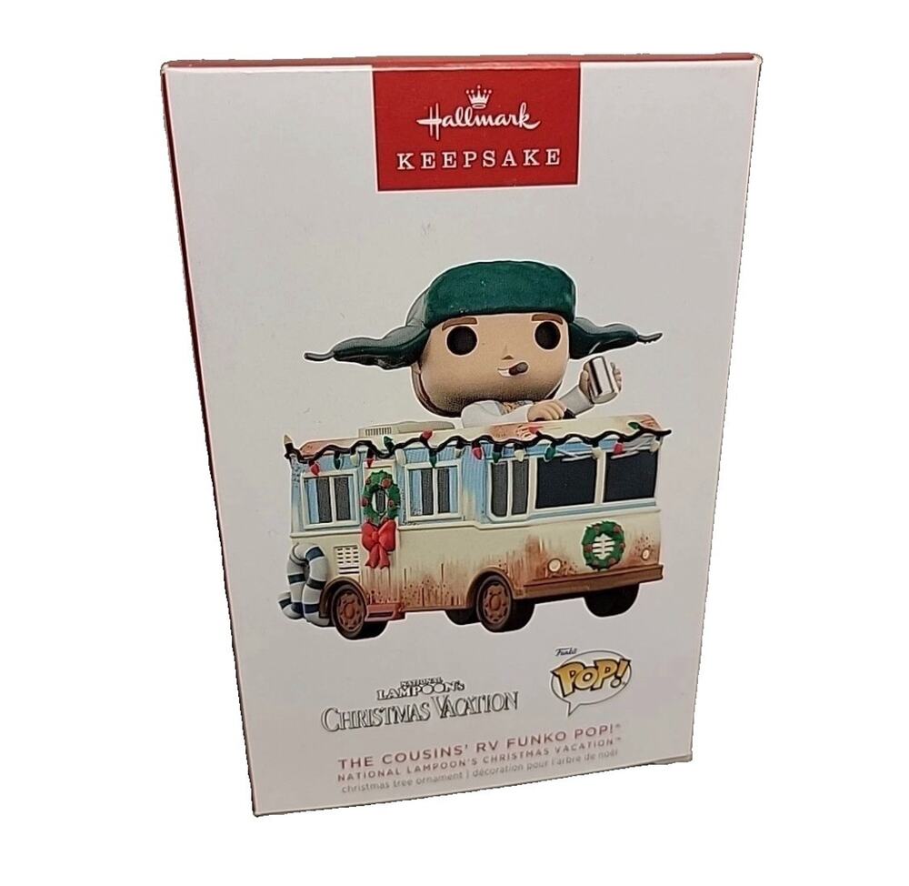 2023 Hallmark Ornament National Lampoons Xmas Vacation Cousin Eddie RV Funko Pop